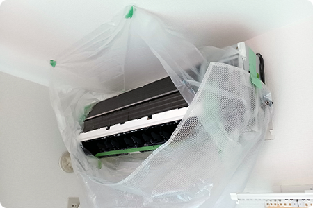 分解・内部洗浄